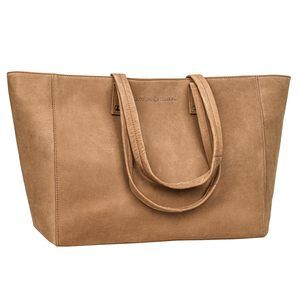 Avery Cognac Leather Tote/Top Handle Shoulder Bag :')